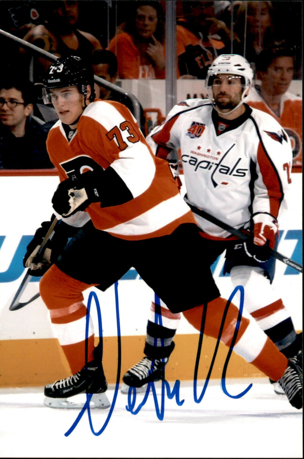 Nicolas Aube-Kubel SIGNED autographed 4x6 Photo Poster painting PHILADELPHIA FLYERS #2