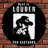 Lemmy Singer - Round Vintage Metal Signs - 30*30cm - Music