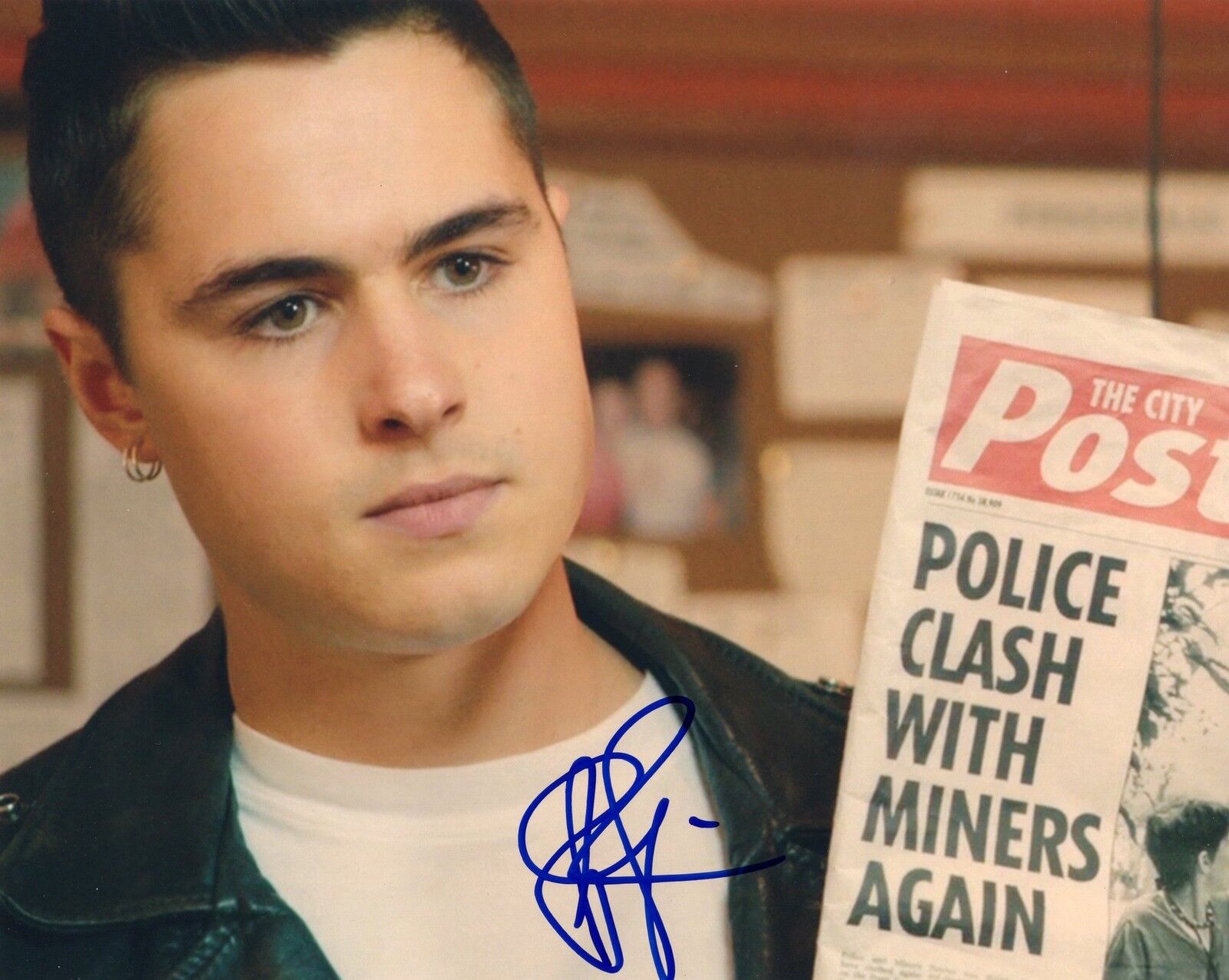 Ben Schnetzer signed Pride Movie Star 8x10 Photo Poster painting w/COA Mark #2