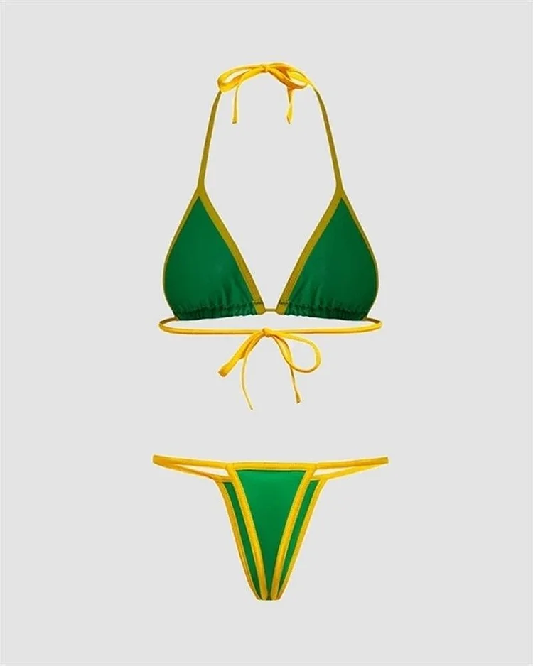 CALCUTTA V-FRONT BRAZILIAN BIKINI BOTTOM – Baku™ Swimwear