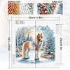 Diamond Painting - Partial Special Shaped Drill - Winter Horse(Canvas|30*30cm)