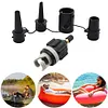 Air Valve Conversion Head with Air Valve Nozzles for Inflatables (3-in-1 Set)