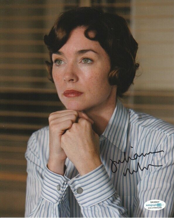 JULIANNE NICHOLSON SIGNED BOARDWALK EMPIRE 8x10 Photo Poster painting! ACOA COA EXACT PROOF!