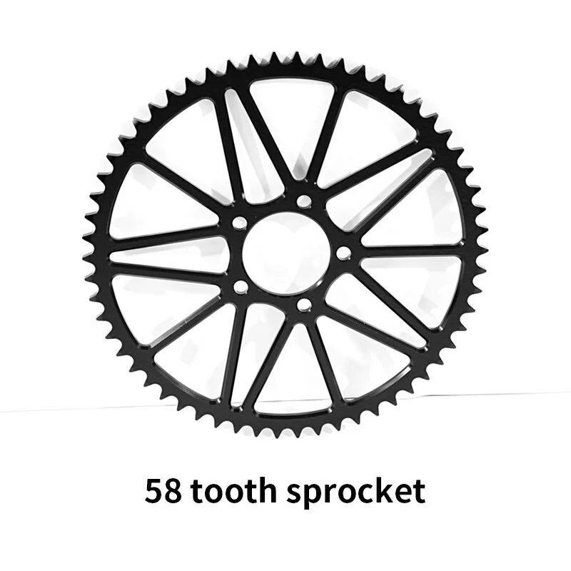 For SUR-RON Light Bee X Special 58 Tooth Plate 58T Large Sprocket Wheel E-bike Off-road Dirtbike Motorcycle Accessories SURRON