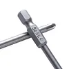10pcs/set Screw Driver Set Anti-rust 100mm Electric Screwdriver Bits Accessories