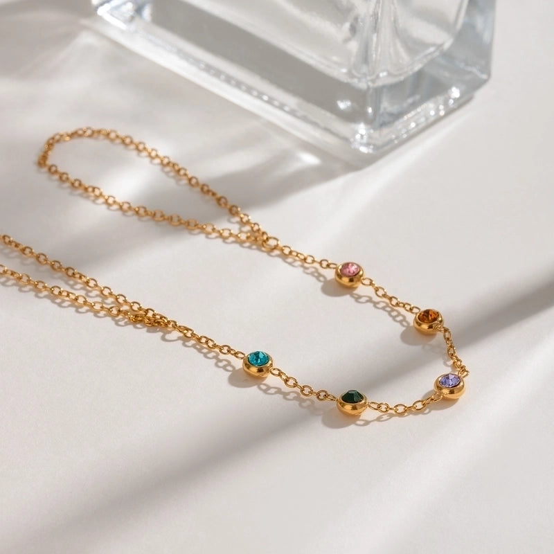 Minimalist Classic Style Geometric 304 Stainless Steel Cable Chain Bracelets In Bulk