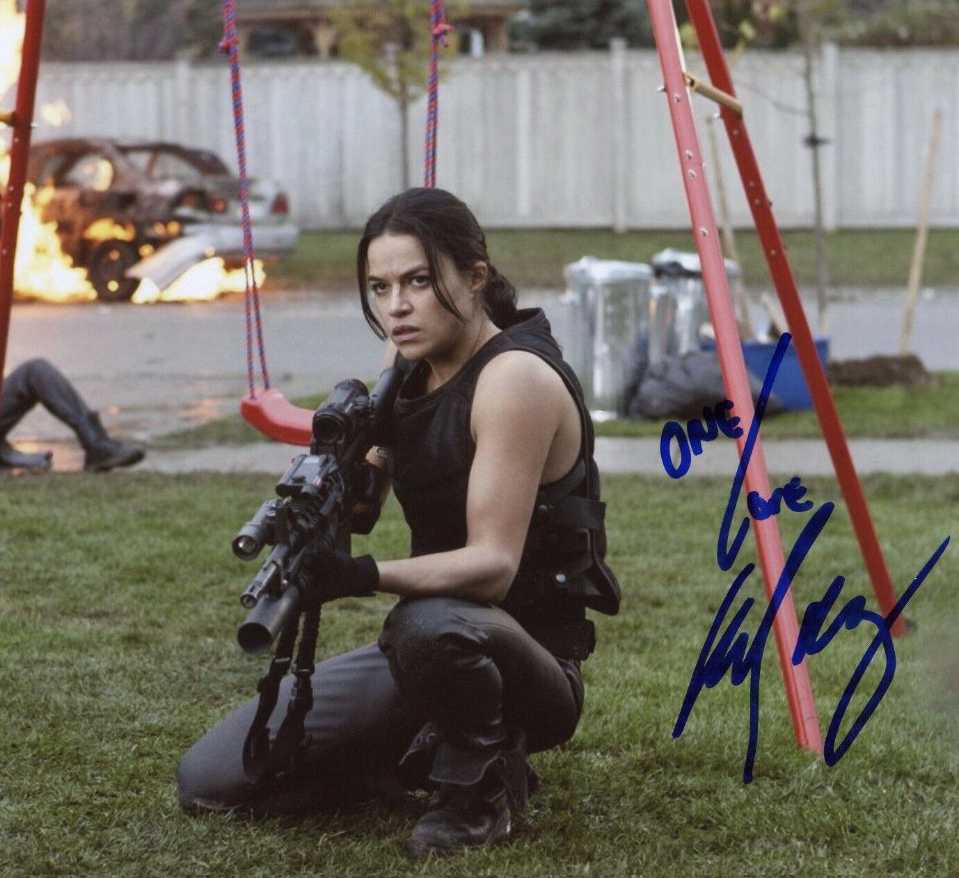 Michelle Rodriguez Autographed Signed 8x10 Photo Poster painting ( S.W.A.T. ) REPRINT