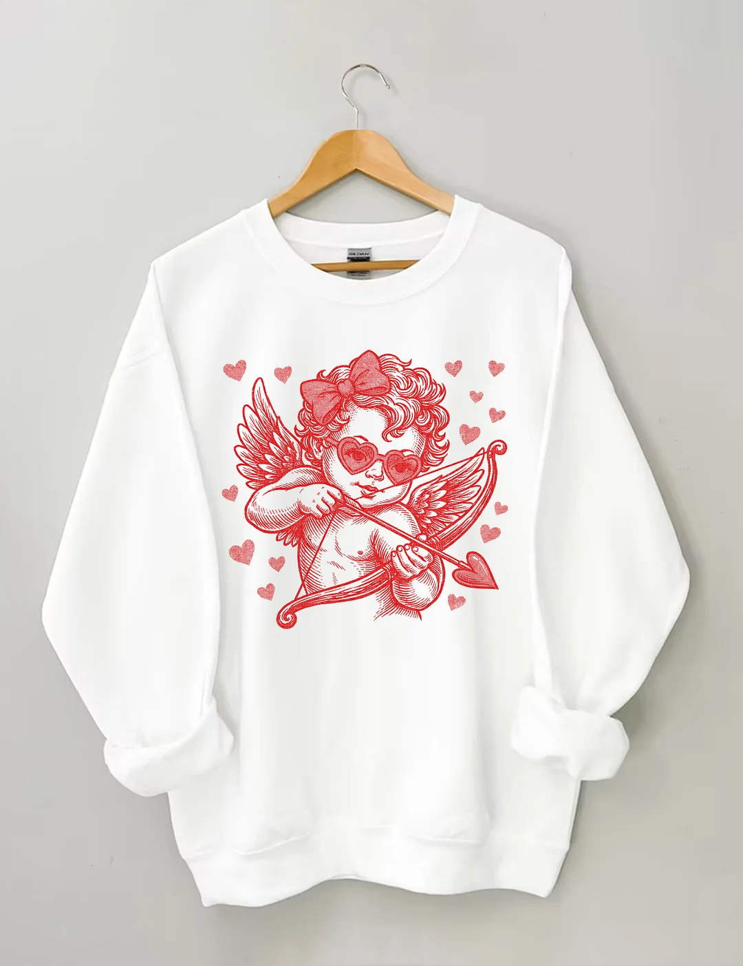 Cupid Valentine's Day Sweatshirt