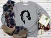 Women's Equestrian Printed Sweatshirt