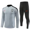 2024 South Korea Light Grey Training Jacket Set
