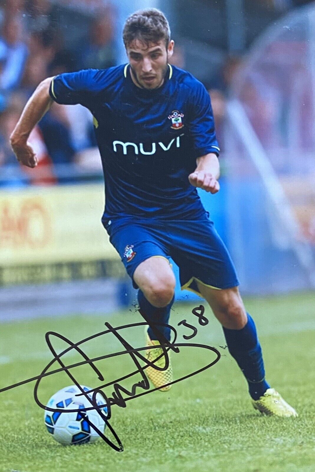 Sam McQueen Genuine Hand Signed Southampton 6X4 Photo Poster painting 4