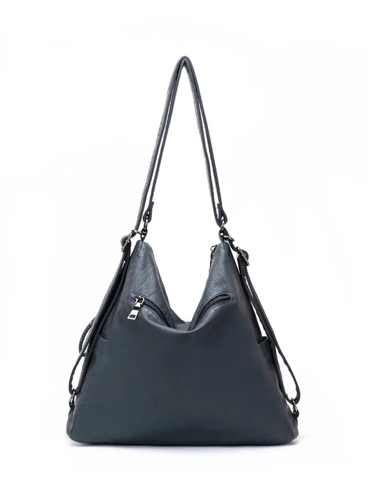 Stitch Detail Hobo Bag