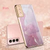 2021 Luxury Plating Pattern Camera All-inclusive Electroplating Process Case For Samsung S21 S21 Plus S21 Ultra