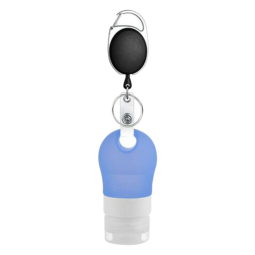 

2pcs Retractable Buckle Empty Bottle Hand Sanitizer Bottle (38ml Blue), 501 Original