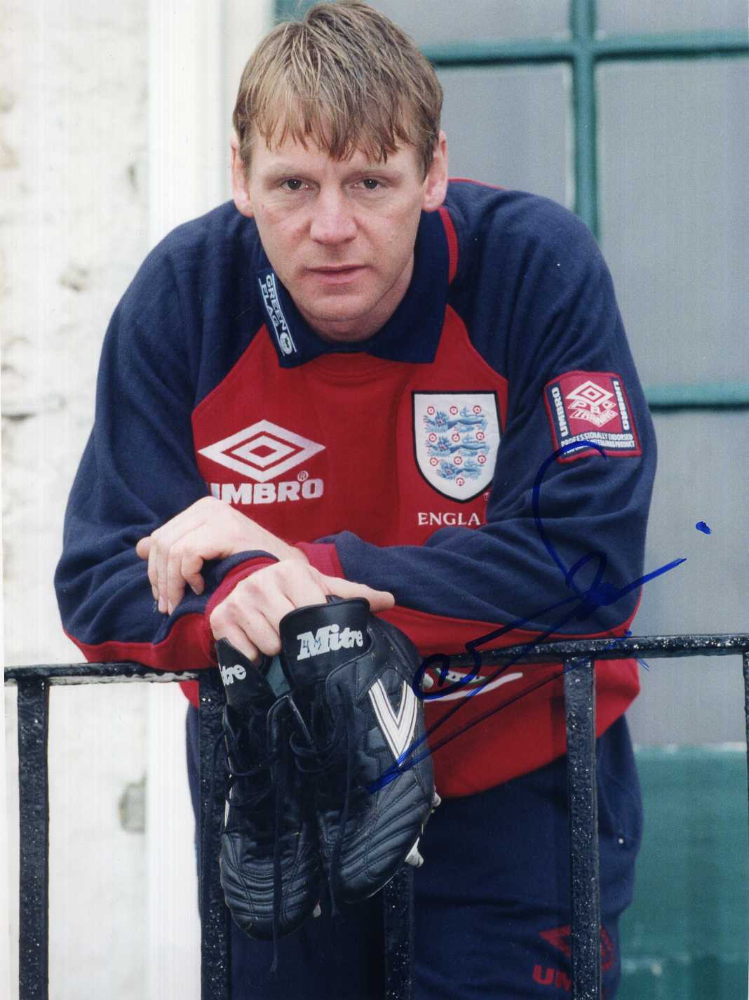 STUART 'PSYCHO' PEARCE Signed Photo Poster paintinggraph Nottingham Forest & England - Preprint