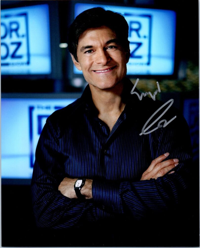 MEHMET OZ 'DR. OZ' Signed Autographed 'THE DR. OZ SHOW' 8X10 Photo Poster painting B