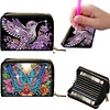 2pcs Animal Pattern Diamond Painting Fashion Card Holder Compact Coin Purse