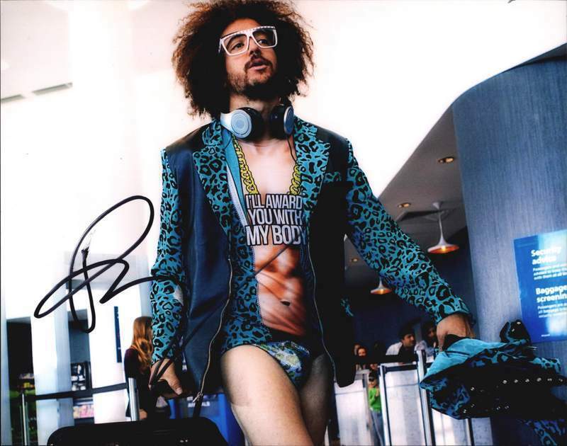 LMFAO Redfoo authentic signed rap 8x10 Photo Poster painting W/Certificate Autographed (A00063)