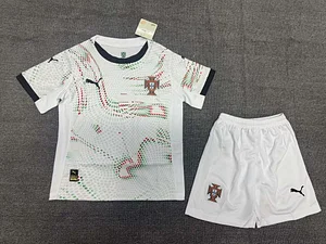 2025 Portugal Away Football Shirt 1:1 Thai Quality Kids Size