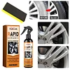 100ml Tire Coating Spray Long Lasting Car Wheel Rust Dust Remover for Auto Care