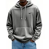 Men's Fashionable Casual Loose Hooded Sweatshirt