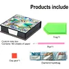 (US Local)Owl Diamond Painting Memo Pad Holder with 160 Sheets of Paper for DIY Art Craft