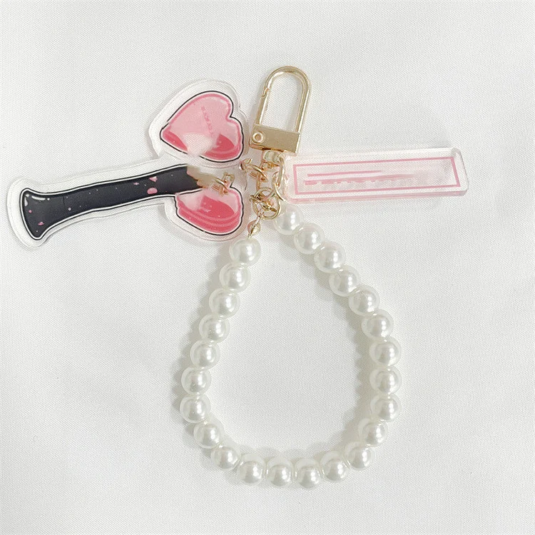 BLACKPINK World Tour BORN PINK Lightstick Pearl Keychain