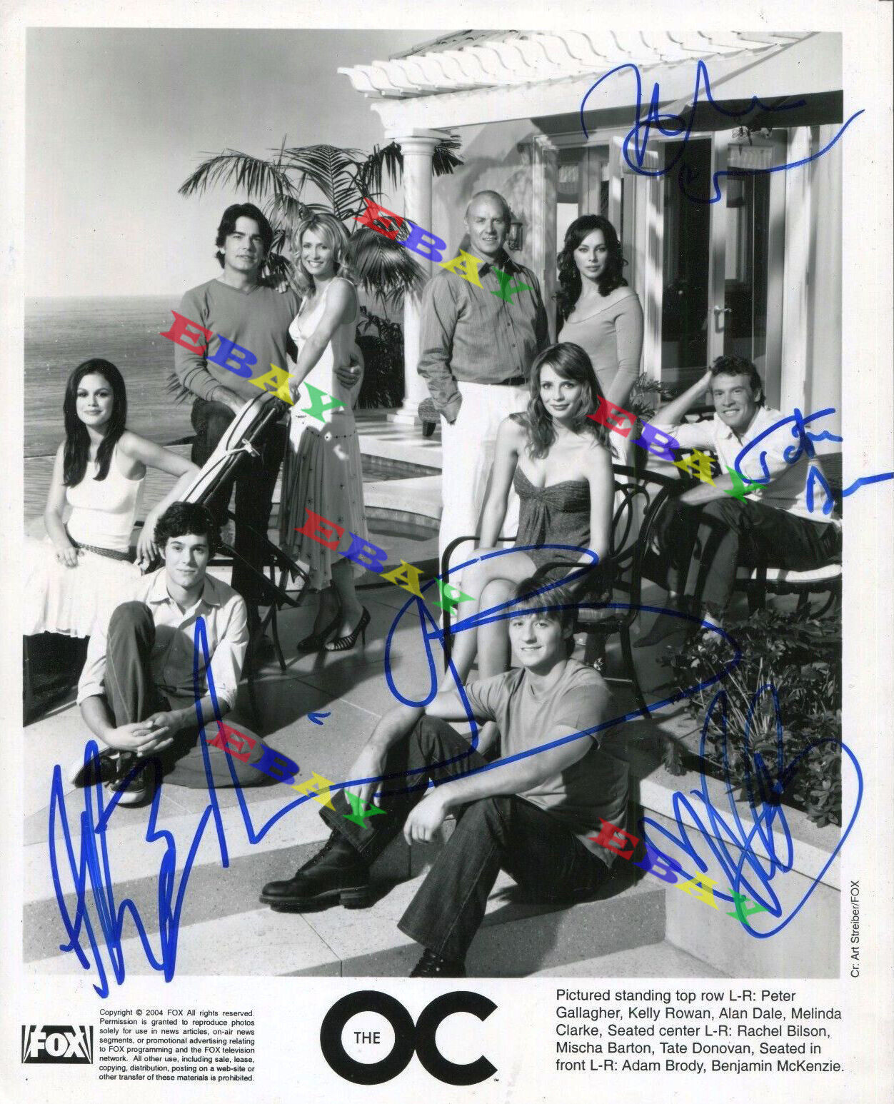 The OC Cast Autographed Signed Photo Poster painting Reprint