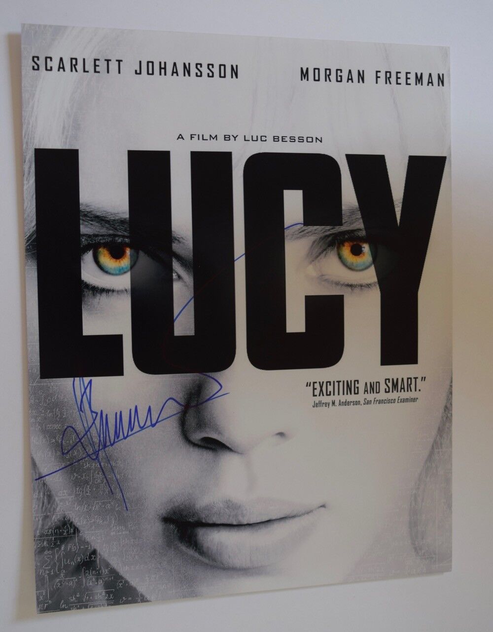 Luc Besson Signed Autographed 11x14 Photo Poster painting LUCY Director COA VD