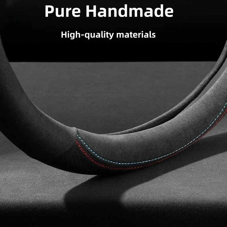 Car cold and antifreeze suede steering wheel cover