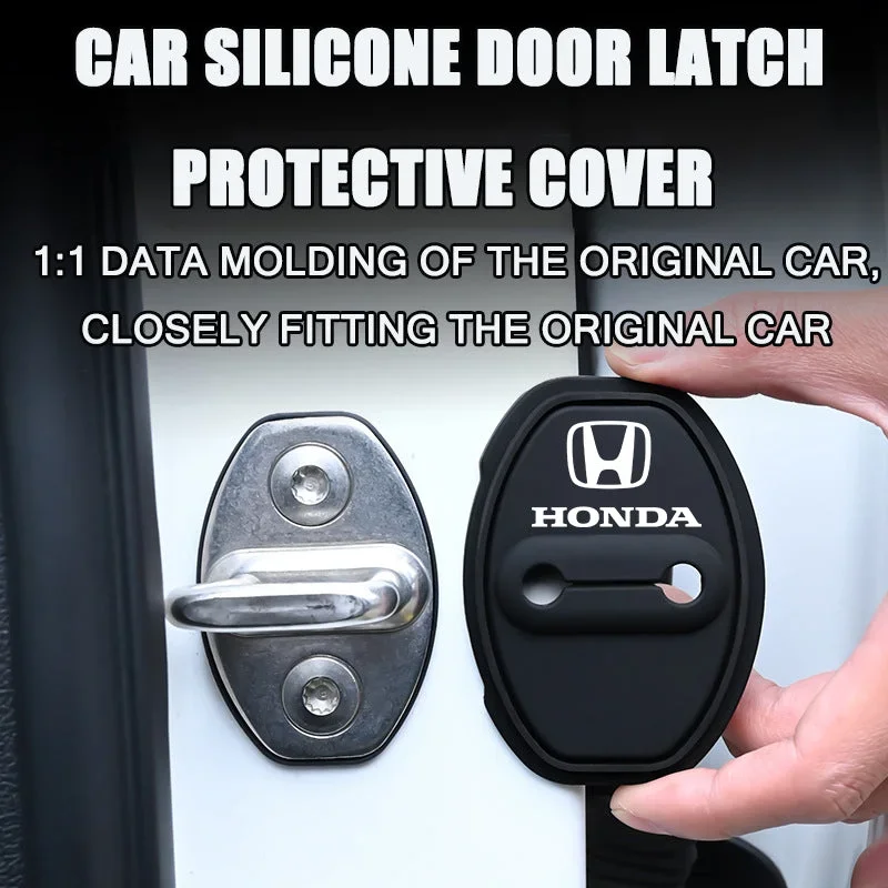 Car Silicone Door Latch Protective Cover(4PCS)