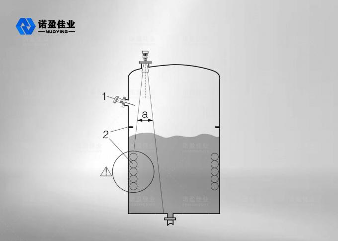 Flange Type 35m Intelligent Level Transmitter 316 SS Particle Medium 2