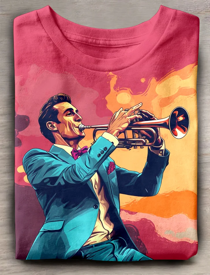 Eagerlys  Trumpet T-shirt Eagerlys