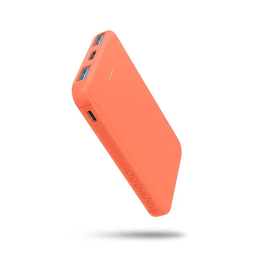 SIXTHGU 5000mAh Portable Charger Power Bank with 2 USB-A ports and