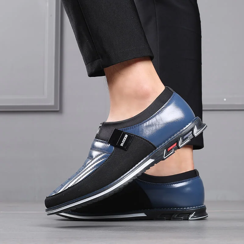 Mqq Orthopedic Shoes Luxury Men&rsquo;s Orthopedic Business Slip-On Leather