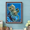 Diamond Painting -DIY Round Drill Cat