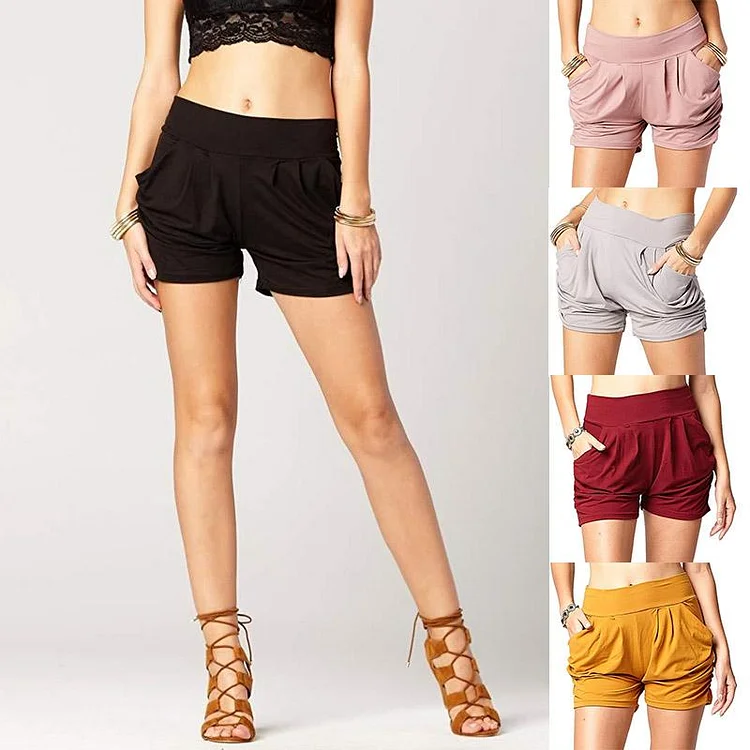 Pleated Comfy Bamboo Soft Shorts | 168DEAL