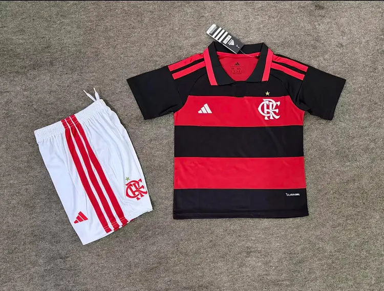 26-27 Flamengo Home Game Children's Set