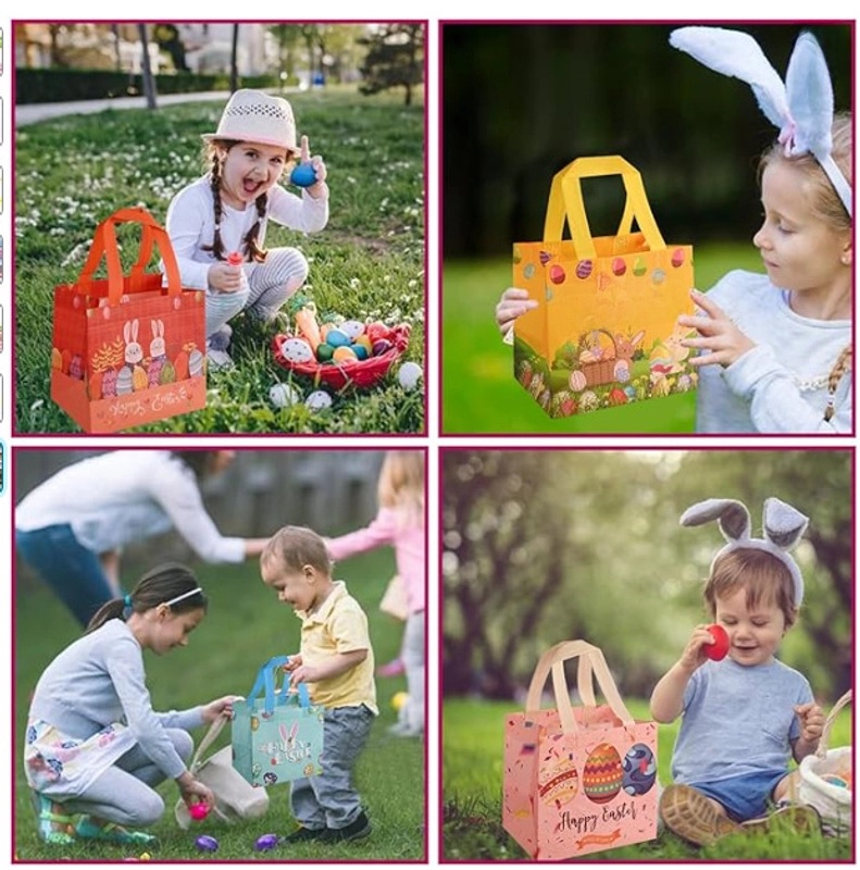 Easter Minimalist Cartoon Letter Nonwoven Holiday Festival Gift Wrapping Supplies Gift Wrapping Supplies 1 Piece