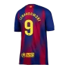 LEWANDOWSKI #9 Barcelona Home Soccer Jersey 2025/26