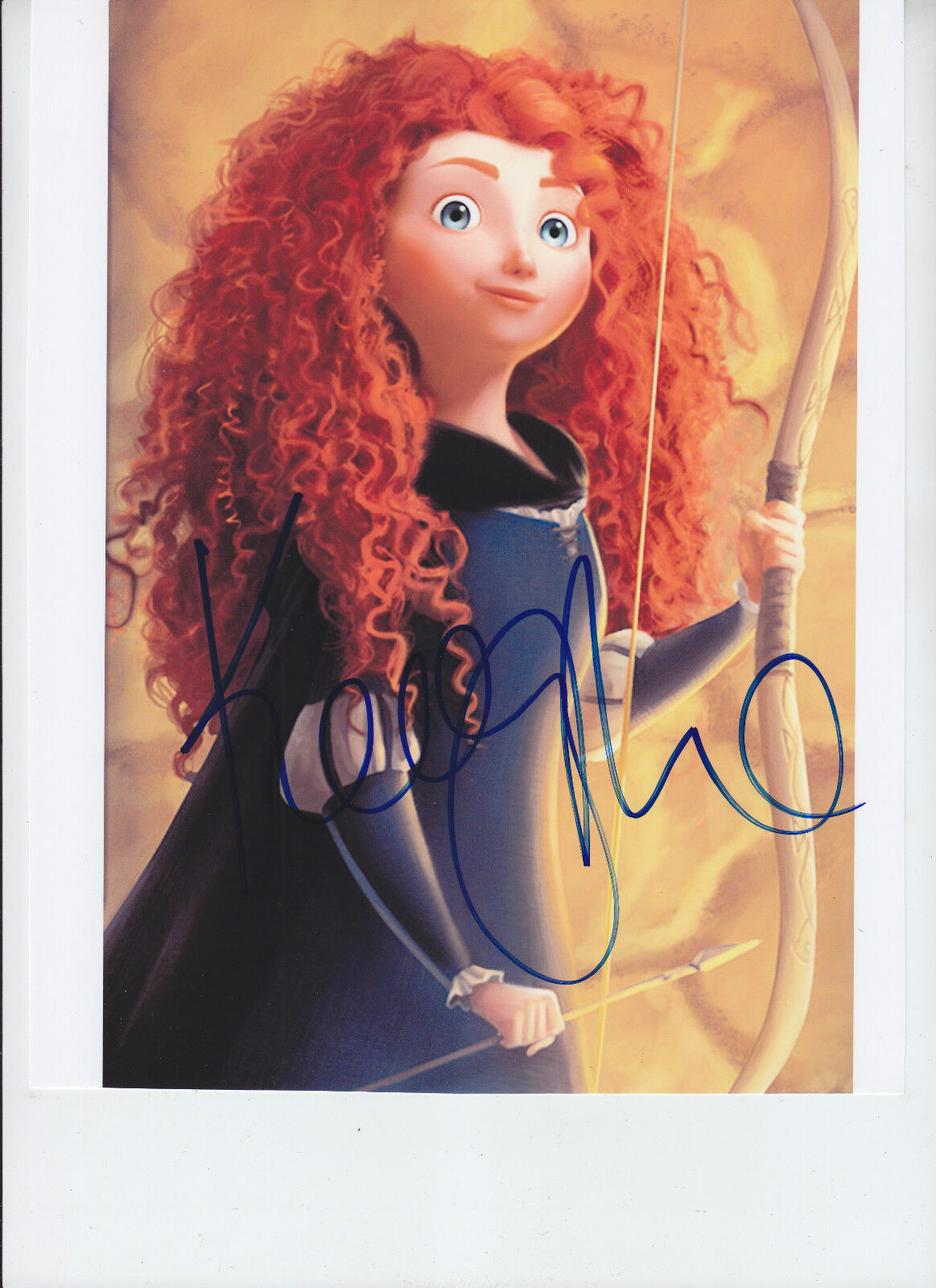 Kelly MacDonald - BRAVE - signed 8x10