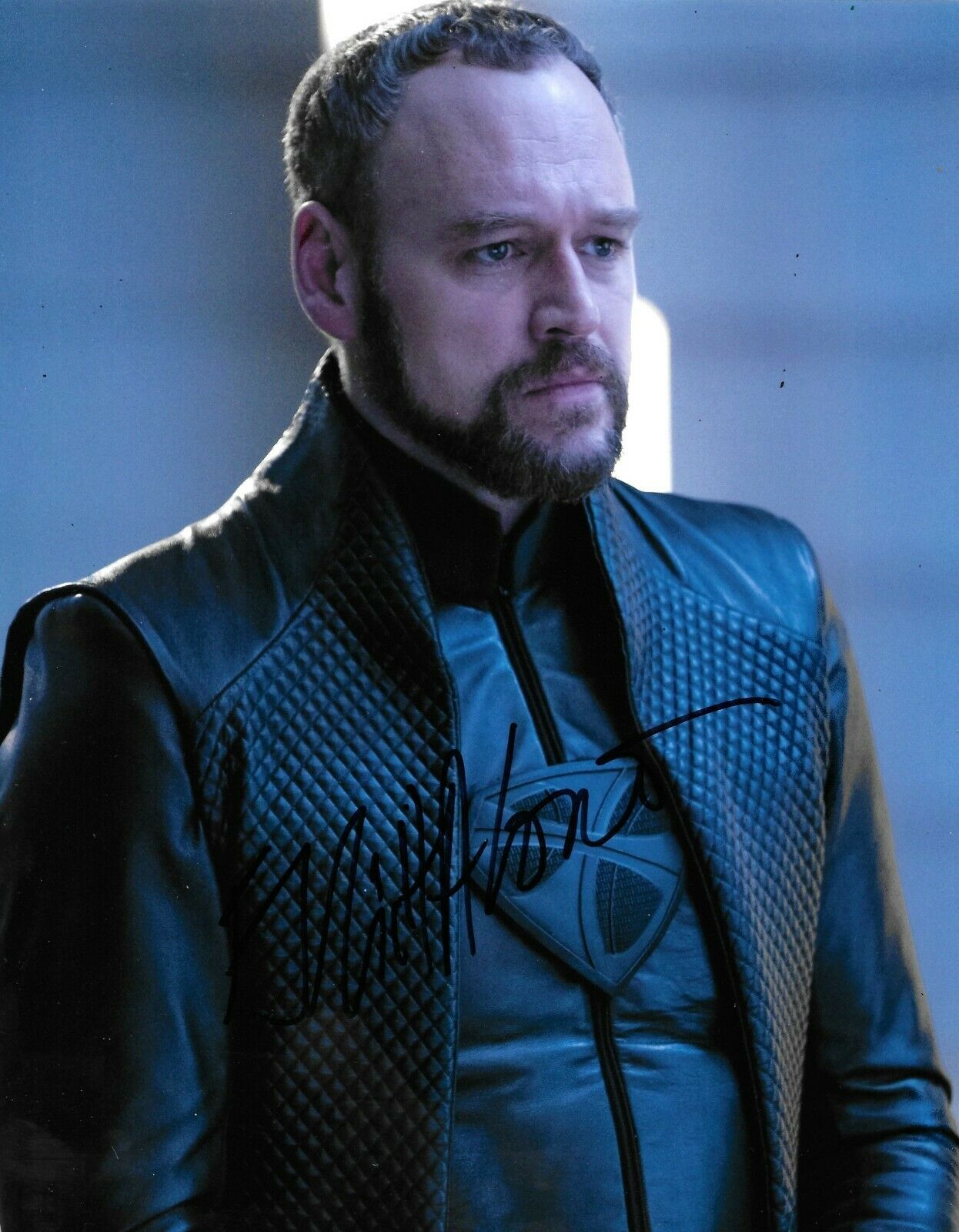 Elliot Cowan Signed Krypton 10x8 Photo Poster painting AFTAL