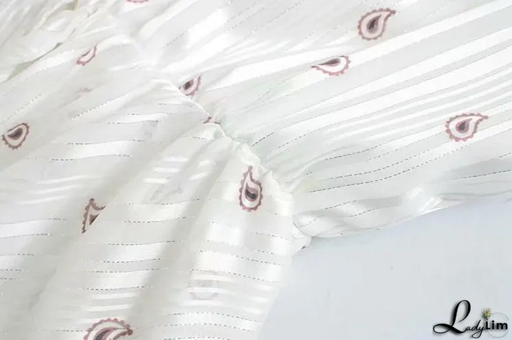 Sweet V-Neck Dress Multi-Layer Lace Detail