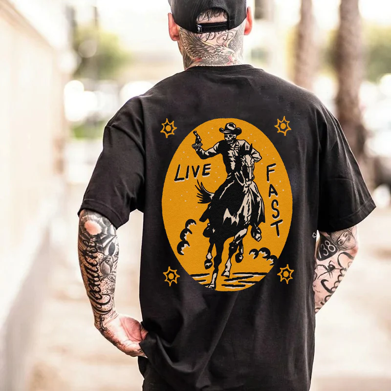 Live Fast Men's T-shirt