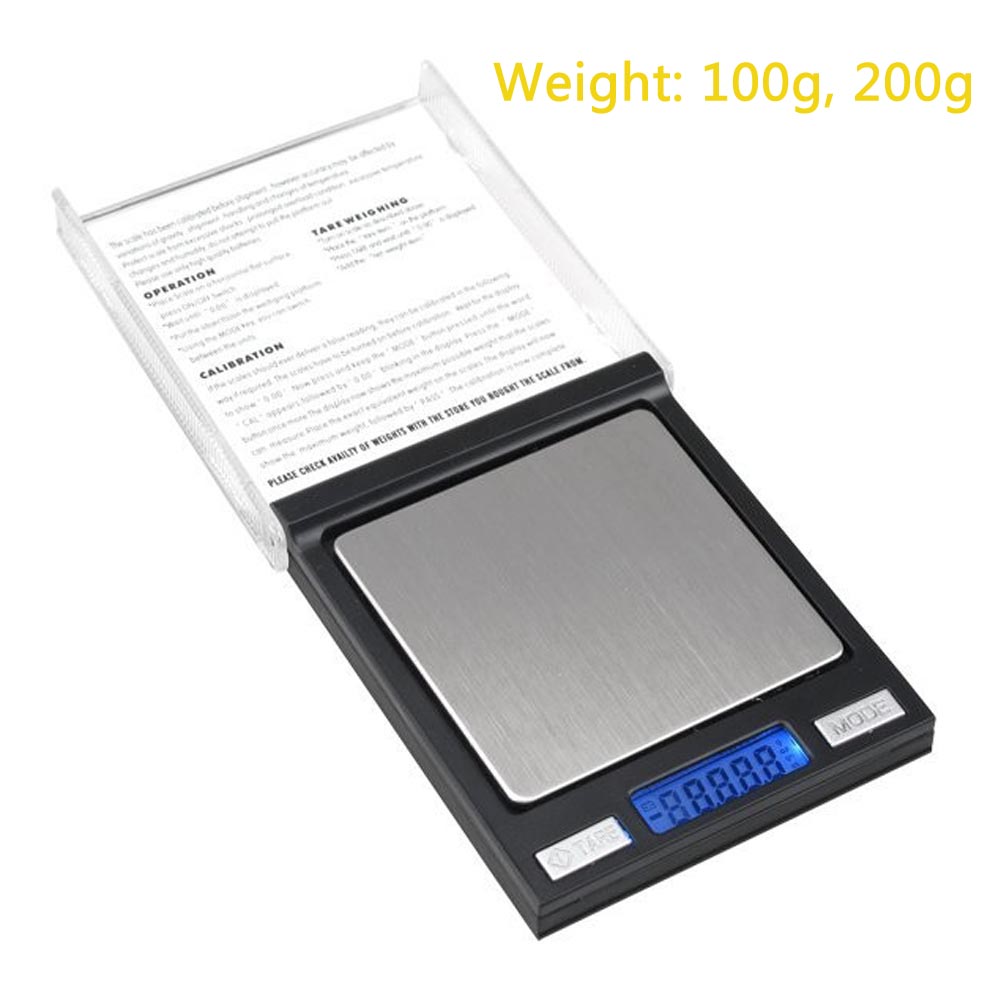

100g /200g Digital Pocket Scale Mini CD Case Digital Scale 0.01 Precision, 100g/0.01g, 501 Original