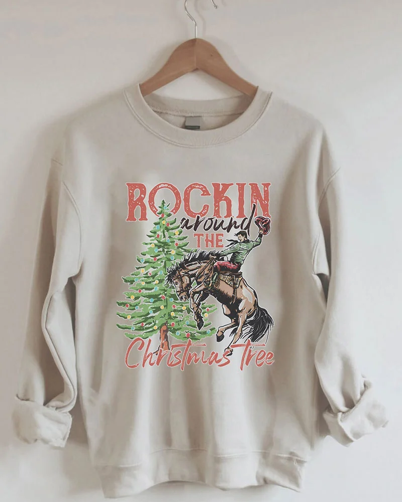 Rockin Around The Christmas Tree Sweatshirt