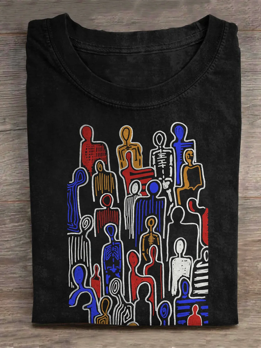 Eagerlys See Through The Crowd T-shirt Eagerlys
