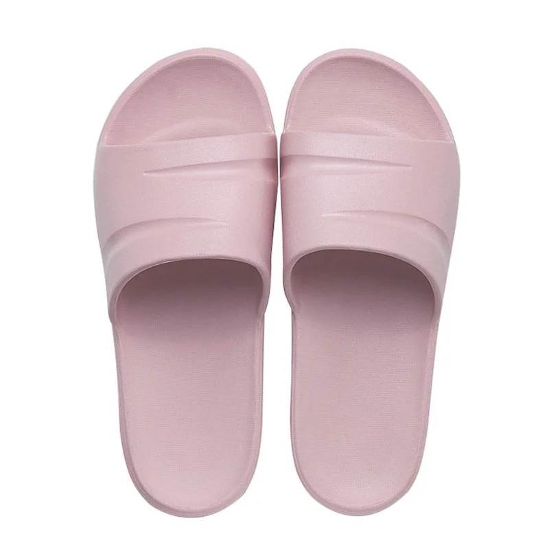 2021Flatform Home Slippers Men Women Shower Non-slip Sandales Bathroom Slides Boys Girls Lovers Flip Flops Summer Beach Sandals