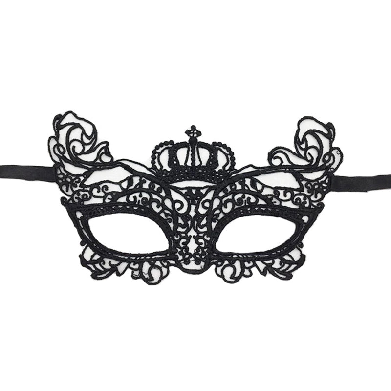 Halloween Retro Crown Butterfly Lace Masquerade Party Costume Props