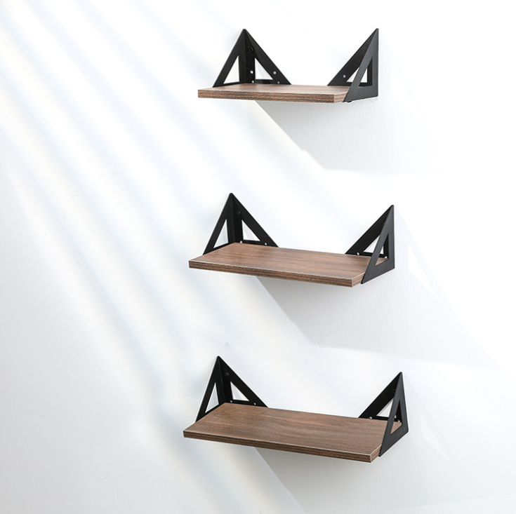 Floating Shelves Wall Mounted Rustic Wood Wall Shelves Set of 3